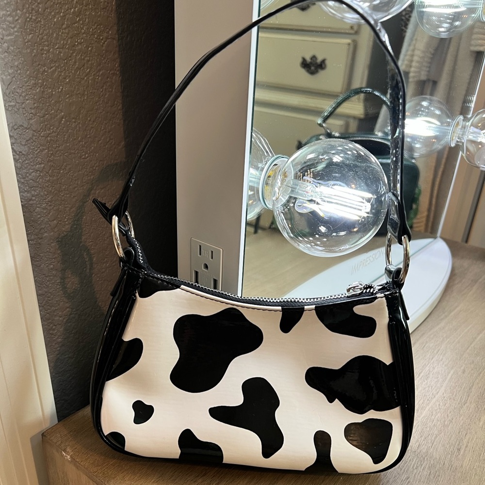 Cow Print Purse